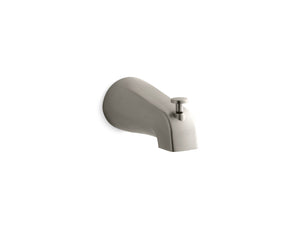 KOHLER K-389-S Devonshire Wall-mount bath spout with diverter, slip-fit connection