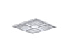 KOHLER WaterTile Rain Overhead shower panel with four 22-nozzle sprayheads