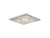 KOHLER WaterTile Rain Overhead shower panel with four 22-nozzle sprayheads