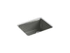 KOHLER Riverby 25" undermount single-bowl kitchen sink