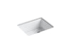 KOHLER Riverby 25" undermount single-bowl kitchen sink