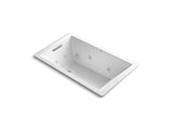 KOHLER K-1849-JH Underscore 60" x 36" drop-in heated whirlpool bath