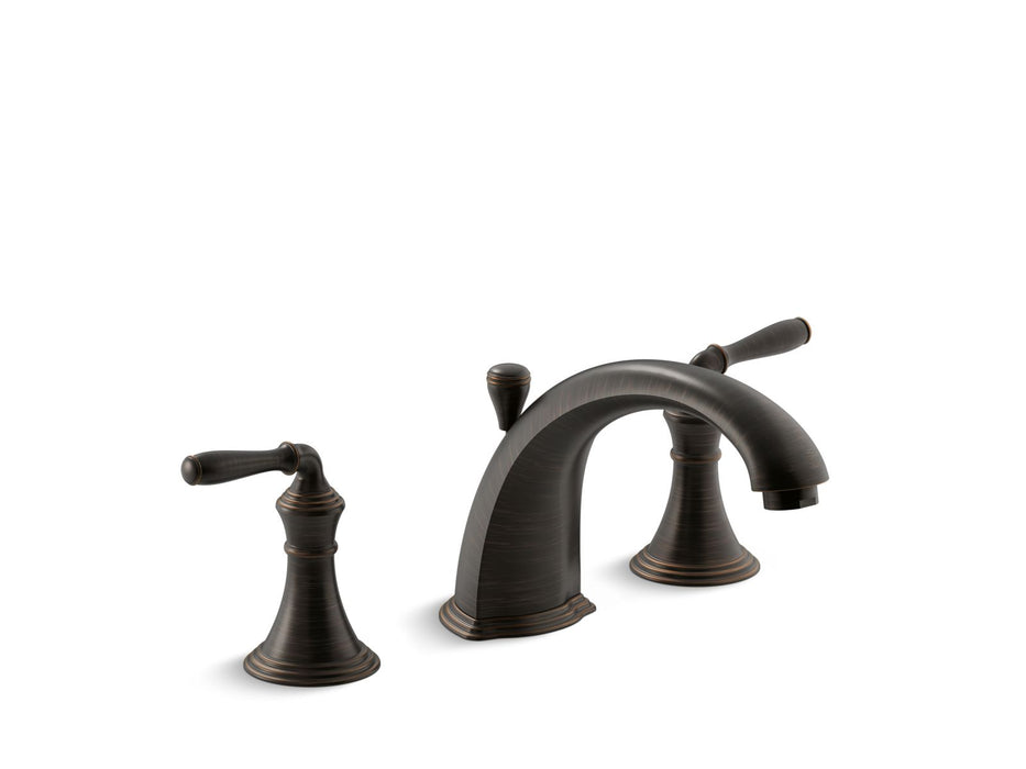 KOHLER K-T387-4 Devonshire Deck-mount bath faucet trim with diverter