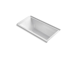 KOHLER K-1167-GHRF Underscore 60" x 30" alcove Heated BubbleMassage air bath, right drain