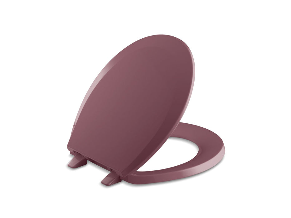 KOHLER Lustra™ Quick-Release™ round-front toilet seat