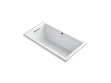 KOHLER K-1130-W1 Underscore 60" x 32" drop-in bath with Bask heated surface