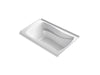 KOHLER K-1239-GHRF Mariposa 60" x 36" alcove Heated BubbleMassage air bath, right drain