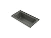 KOHLER K-1947-L Archer 60" x 30" alcove whirlpool bath, left drain