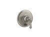 KOHLER K-T72768-4 Artifacts Rite-Temp valve trim with push-button diverter and lever handle