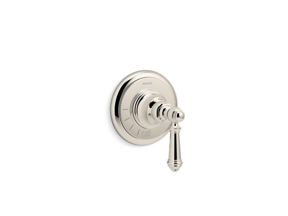 KOHLER K-T72771-4 Artifacts MasterShower volume control valve trim with lever handle