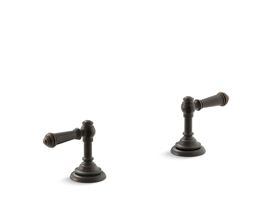 KOHLER K-T98071-4 Artifacts Deck-mount bath faucet handle trim with Lever design