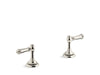 KOHLER K-T98071-4 Artifacts Deck-mount bath faucet handle trim with Lever design