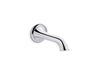 KOHLER Artifacts Wall-mount bath spout with flare design