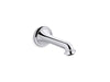 KOHLER K-72792 Artifacts Wall-mount bath spout with turned design