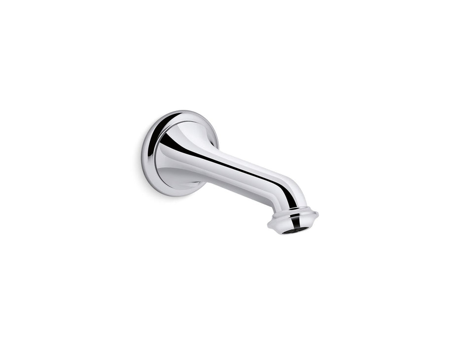 KOHLER K-72792 Artifacts Wall-mount bath spout with turned design