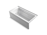 KOHLER K-1949-RA Archer 66" x 32" alcove whirlpool, right drain