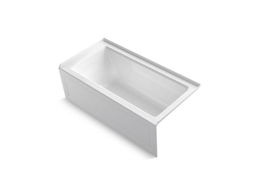 KOHLER K-1947-GHRA Archer 60" x 30" alcove Heated BubbleMassage air bath, right drain