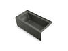 KOHLER K-1947-GHRA Archer 60" x 30" alcove Heated BubbleMassage air bath, right drain