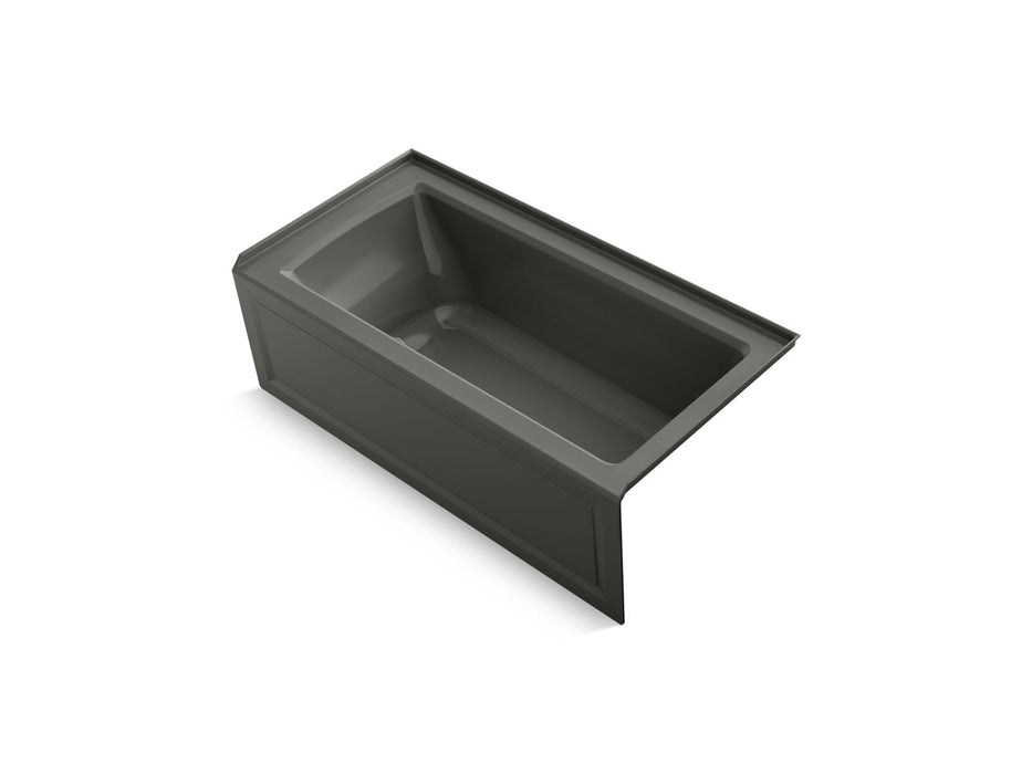 KOHLER K-1947-GHRA Archer 60" x 30" alcove Heated BubbleMassage air bath, right drain