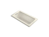 KOHLER K-1947-GHW Archer 60" x 30" drop-in Heated BubbleMassage air bath with Bask heated surface