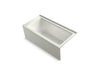 KOHLER K-1947-GHRA Archer 60" x 30" alcove Heated BubbleMassage air bath, right drain