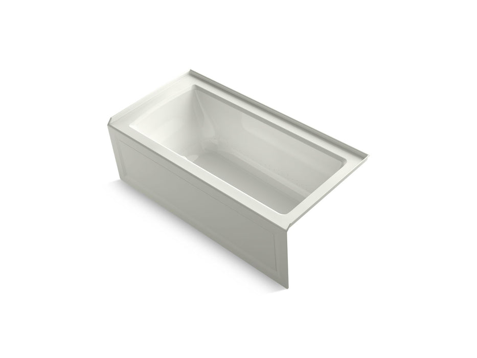 KOHLER K-1947-GHRA Archer 60" x 30" alcove Heated BubbleMassage air bath, right drain