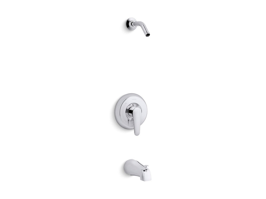 KOHLER K-TLS98007-4 July Rite-Temp bath and shower trim kit, without showerhead