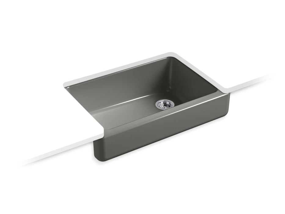 KOHLER K-5826 Whitehaven 32-1/2" undermount single-bowl farmhouse kitchen sink