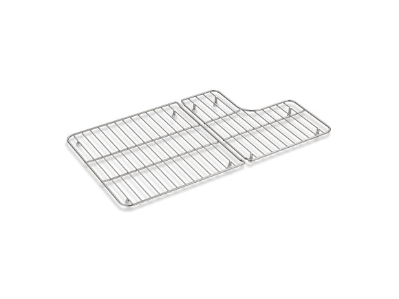 KOHLER K-6449 Whitehaven Stainless steel sink racks