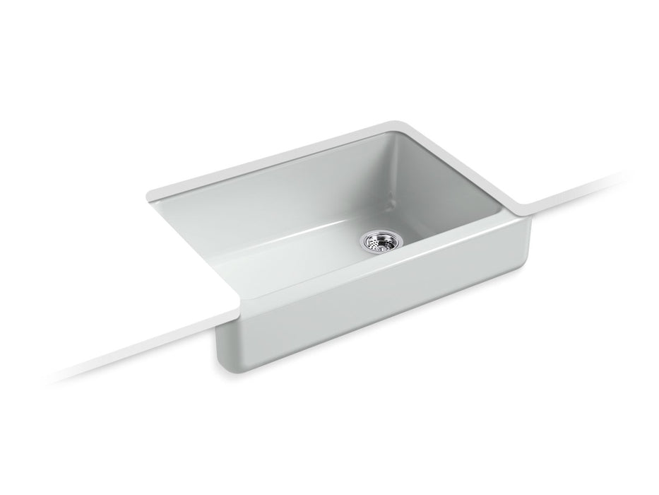 KOHLER K-5826 Whitehaven 32-1/2" undermount single-bowl farmhouse kitchen sink