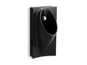 KOHLER K-5244-ER Steward Hybrid high-efficiency urinal with 1/2" flexible rear supply hose