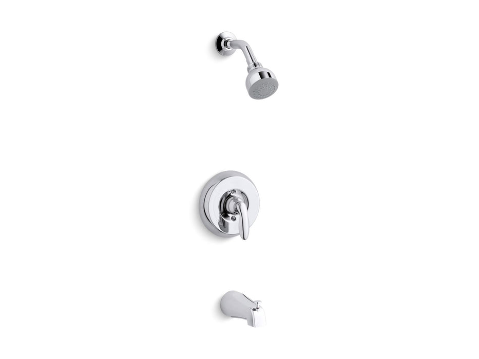 KOHLER K-TS15601-4H Coralais Rite-Temp bath and shower trim kit, 1.5 gpm, NPT spout