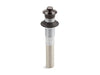 KOHLER K-7127 Bathroom sink drain with non-removable metal stopper and without overflow