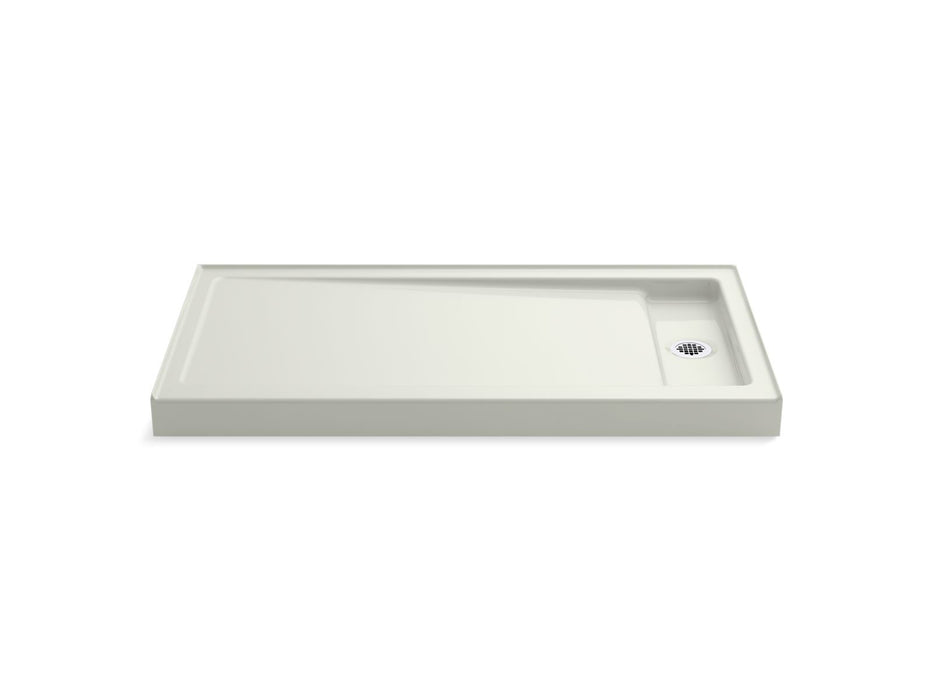 KOHLER K-9166 Bellwether 60" x 32" alcove shower base, right offset drain