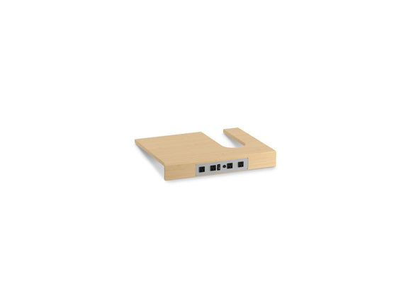 KOHLER K-99678-SH9 Tailored Vanity Collection Adjustable shelf with electrical outlets for 36