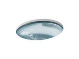 KOHLER K-2741 Whist 19" oval undermount bathroom sink, no overflow