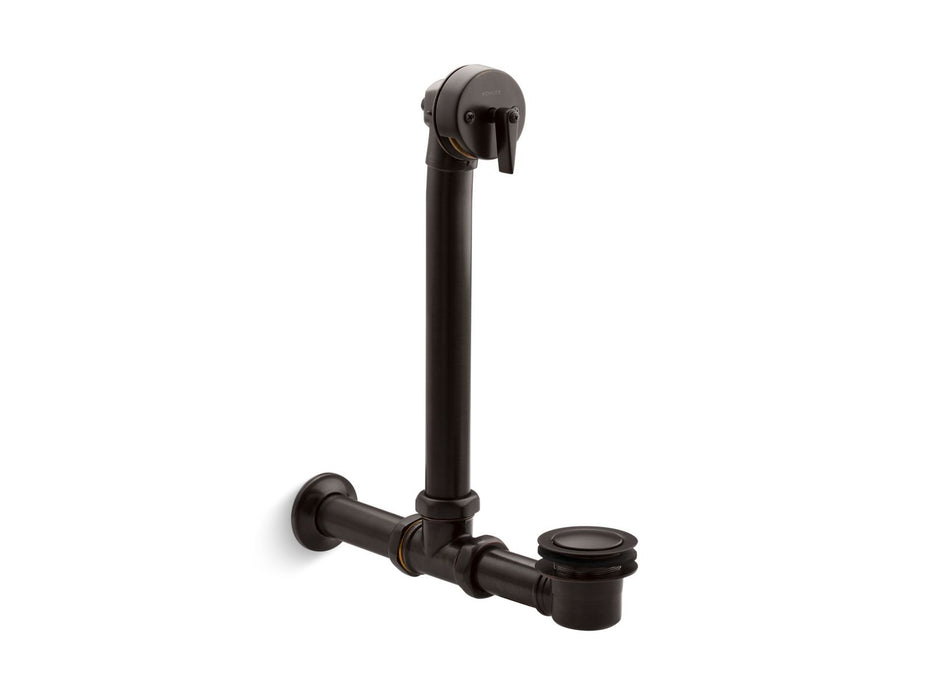 KOHLER K-7104 Iron Works Exposed bath drain for above-the-floor installation