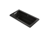 KOHLER K-1949-XHGH Archer 66" x 32" drop-in Heated BubbleMassage air bath with whirlpool
