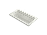 KOHLER K-1949-XHGH Archer 66" x 32" drop-in Heated BubbleMassage air bath with whirlpool