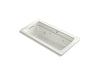 KOHLER K-1949-XHGH Archer 66" x 32" drop-in Heated BubbleMassage air bath with whirlpool