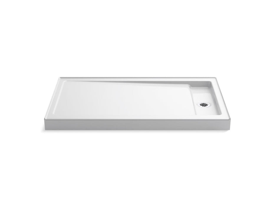 KOHLER K-9194 Bellwether 60" x 34" alcove shower base, right offset drain