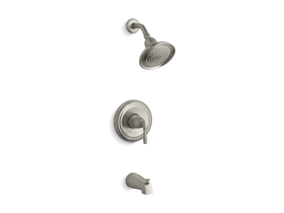 KOHLER K-TS395-4 Devonshire Rite-Temp bath and shower trim kit, 2.5 gpm, NPT spout