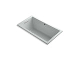 KOHLER K-1130-W1 Underscore 60" x 32" drop-in bath with Bask heated surface