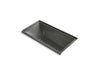 KOHLER K-1167-GHRW Underscore 60" x 30" alcove Heated BubbleMassage air bath with Bask, right drain