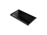 KOHLER K-1167-GHRF Underscore 60" x 30" alcove Heated BubbleMassage air bath, right drain