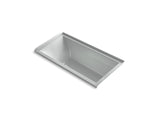 KOHLER K-1167-GHRF Underscore 60" x 30" alcove Heated BubbleMassage air bath, right drain