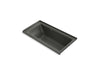 KOHLER K-1947-GHRW Archer 60" x 30" alcove Heated BubbleMassage air bath with Bask heated surface, right drain