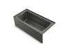 KOHLER K-1948-LAW Archer 66" x 32" alcove bath with Bask heated surface, left drain