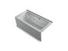 KOHLER K-1947-LAW Archer 60" x 30" alcove whirlpool bath with Bask heated surface, left drain