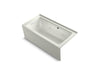 KOHLER K-1947-LAW Archer 60" x 30" alcove whirlpool bath with Bask heated surface, left drain